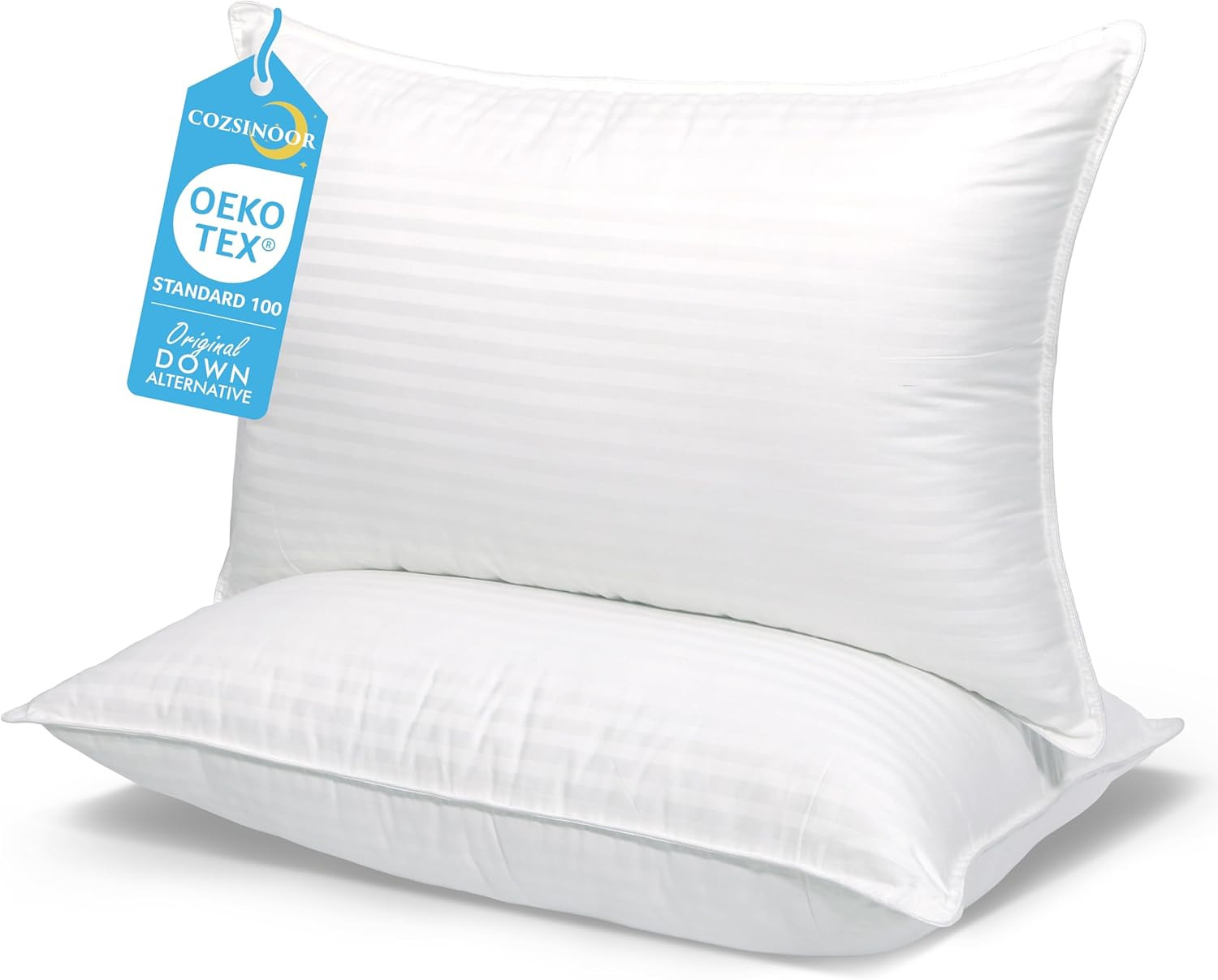 For Sleeping [pack Of 2] Cozy Dream Series Hotel Quality Pillows Pre