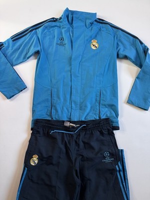 Real Madrid 2011 2012 Champions League Tracksuit Jacket and Pants