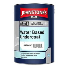 Johnstone’s Aqua Water Based Undercoat Dark Grey 5L