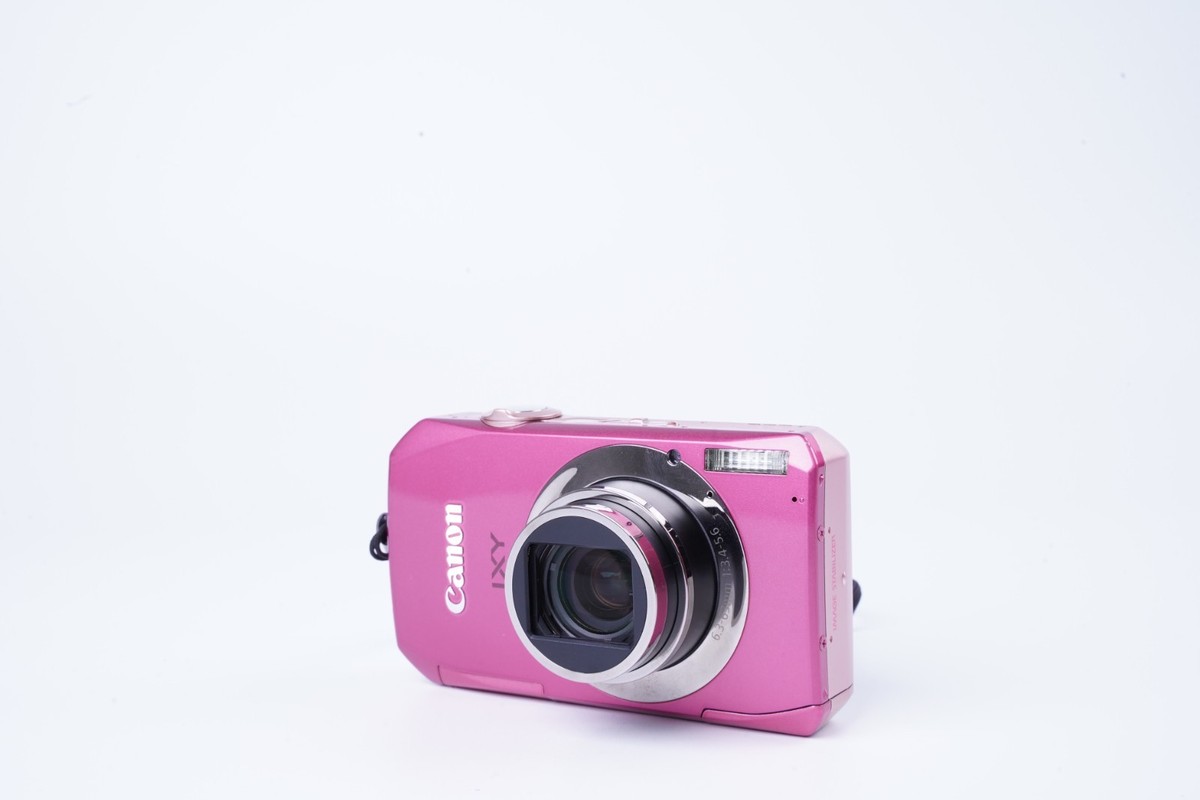 Near Mint] Canon IXY 50S 10.0MP Pink Digital Camera From