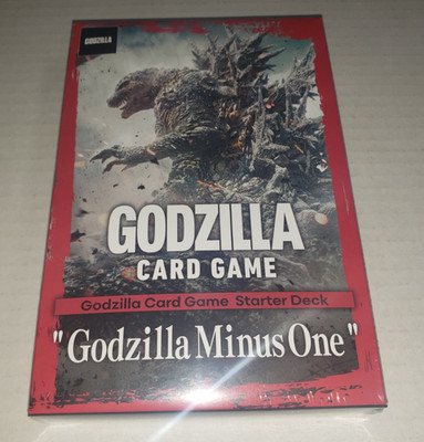 Godzilla Card Game Godzilla Minus One SD01 Starter Deck 60 Cards Factory Sealed