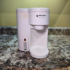 Black & Decker Cup At A Time Personal Coffee Maker White Model DCM6 