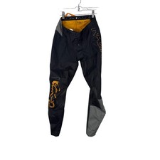 Fox Racing 180 Motocross Pants Black Orange Grey Youth 28Y 28185 Dirt Bike Gear