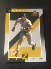 1998 Pinnacle Zenith Z-Team Gold Derek Jeter #7 HOF