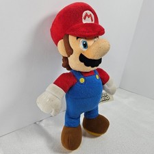 Nintendo Super Mario Plush Stuffed Toy Jakks Pacific 2021 Red Blue 9 inch