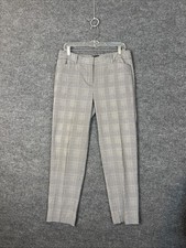 Talbots Womens Hampshire Dress Pants Size 8 Plaid Office Professional Preppy