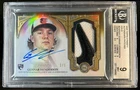 2023 Topps Dynasty Gunnar Henderson Patch Auto RC Gold Rookie #1/1 Orioles BGS 9