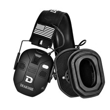Electronic Shooting Ear Protection Earmuffs, Bluetooth