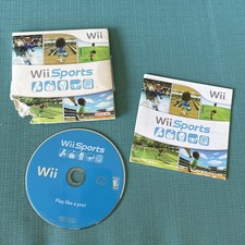 Wii Sports Nintendo Wii Video Game Complete Cardboard Sleeve