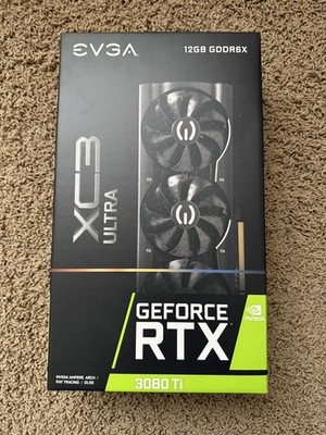 EVGA GeForce RTX 3080 Ti FTW3 ULTRA Gaming 12GB GDDR6X   Triple Fan
