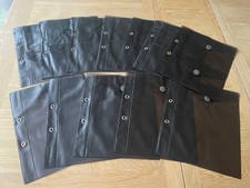 13 SIZZIX LARGE DIE STORAGE WALLETS (5 single pocket; 7 double-pocket)