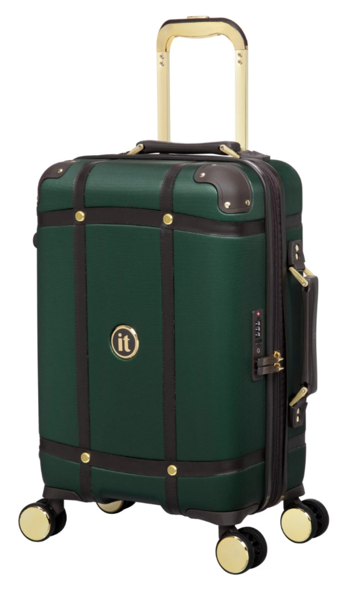 IT Luggage Superiority 8 Wheel Hard Case Expandable 55cm Small Mountain View TSA