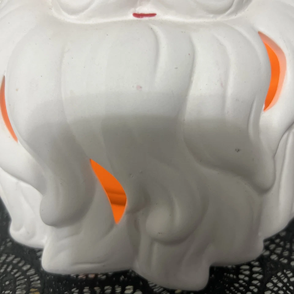 圣诞老人 9 英寸 x 6 英寸无焰 LED 蜡烛带定时器 家庭反射 — 第 4/4 张图片