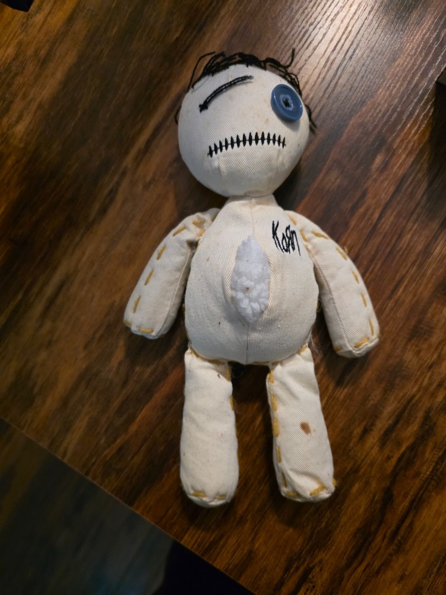 Vintage RARE Official KORN Issues TOUR Rag Doll Limited Edition