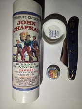 John Chapman Budding & Pruning Knife, Denim Blue, Great Eastern GEC, Nit 383225