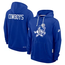 Dallas Cowboys Nike Sideline Issue Alt 2 Dri-FIT Performance Hoodie 2025 Medium