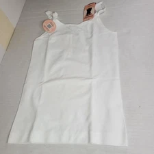 Shapermint White Scoop Neck Shaping Cami # 62001 Size L