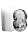 Lot of 20 - 1 Troy oz Buffalo .999 Fine Silver Round Full Roll