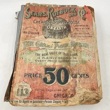 Early 1900’s Sears Roebuck And Co Catalogue No 113