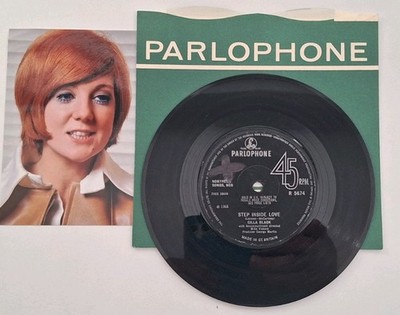 Cilla Black ''Step Inside Love''1968 Parlophone Records Original UK 7''Single  