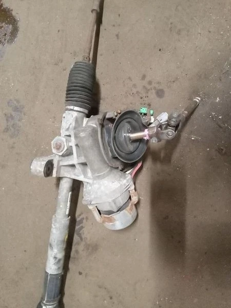 2007-2008 Honda Fit Steering Rack & Pinion Assembly w/Electric Power Pump OEM Foto 3 de 4