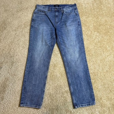 Flag & Anthem Men's Jeans Newport Athletic 32/30 Medium Wash Premium Denim
