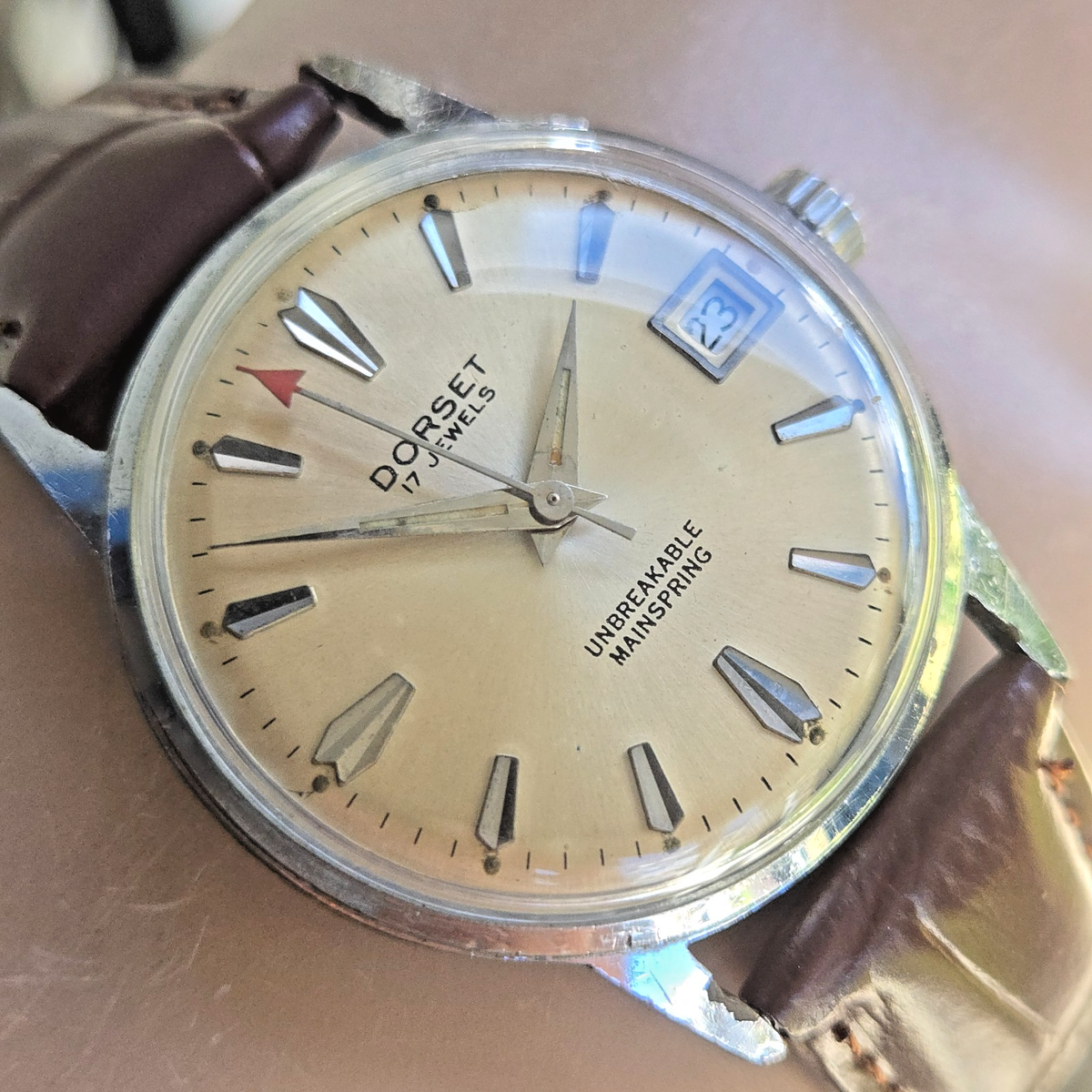 Vintage DORSET men's manual wind watch UT29C 17Jewels 1960s | eBay