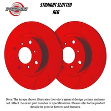 Rear Disc Brake Rotor Set for 2010 Subaru Impreza WRX GT