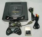 Hitachi Hi Saturn console + Movie Graphics card Controller set NTSC-J Tested