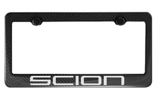 Carbon Fiber License Plate Frame For Scion Fit Front Only Carbon Fiber License Plate Frame For Scion Fit Front Only