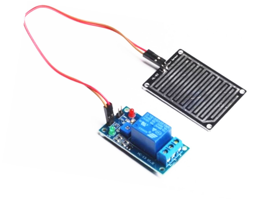 Raindrop Control Panel Module 5pcs 12v Raindrops Controller Module Rain sensor module Foliar moisture ...