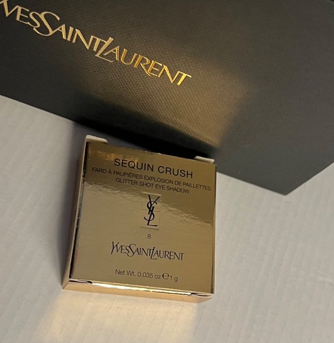 Yves Saint Laurent Satin Glow Eye Shadow #8 LOUDER BLUE - 0.035oz - NIB - 第 5/5 張圖片