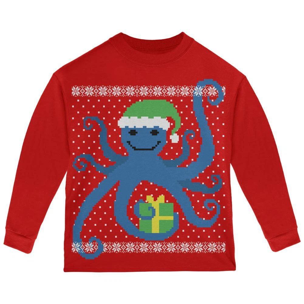 Octopus christmas best sale sweater
