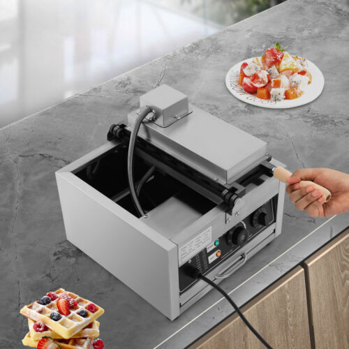 Egg-Shape Waffle Making Machine Mini Electric Waffle Making Baking ...