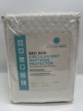 Mattress Cover Zipper Bed Bug Protector Box Spring Encasement Allergies Dust