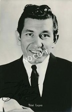 100% original autograph card autographed Trini Lopez E1.21