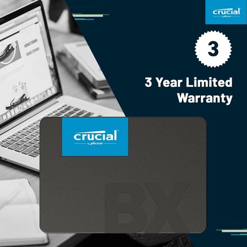 Crucial BX500 500GB SATA 3D NAND SATA 2.5-Inch Internal SSD CT500BX500SSD1 - Picture 6 of 6