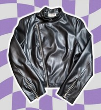 Y2k Faux Leather Morgan De Toi Jacket S Vintage