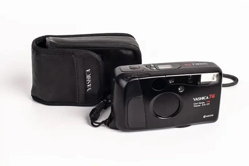 Étui Original Yashica Pour Appareil Photo T4 / T5 / T4D - Gris, Modèle CC-28 - Occasion