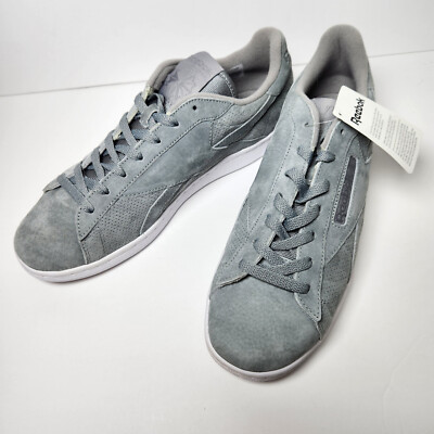 Reebok Classic NPC Perf Men s Tennis Shoes Grey White Size 11 BD4608 NIB