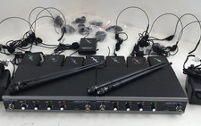 x2 VocoPro DIGITAL-QUAD-B 4CH, Wireless Headset  Mic Systems  Carry Bag