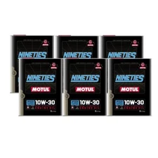 Motul Classic Nineties 10W30 Semi-synthetic Multig 12L Engine Motor Oil 6 x 2L