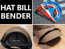 Hat Bill Bender - Baseball Cap Brim Curver Shaper - Multiple Colors Free Ship