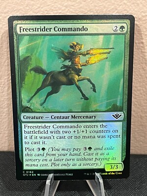 Freestrider Commando - 162 - Foil - OTJ -  MTG - Magic the Gathering