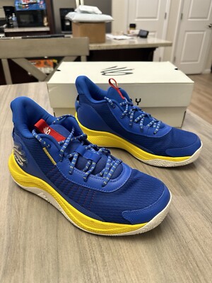 Under Armour UA Curry 3Z7 Blue Mens Basketball Shoes NWB 302662-400