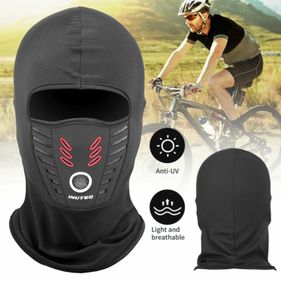 bike helmet face mask Balaclava Full Face Mask Windproof Breathable Motorcycle Helmet Liner Face  Cover