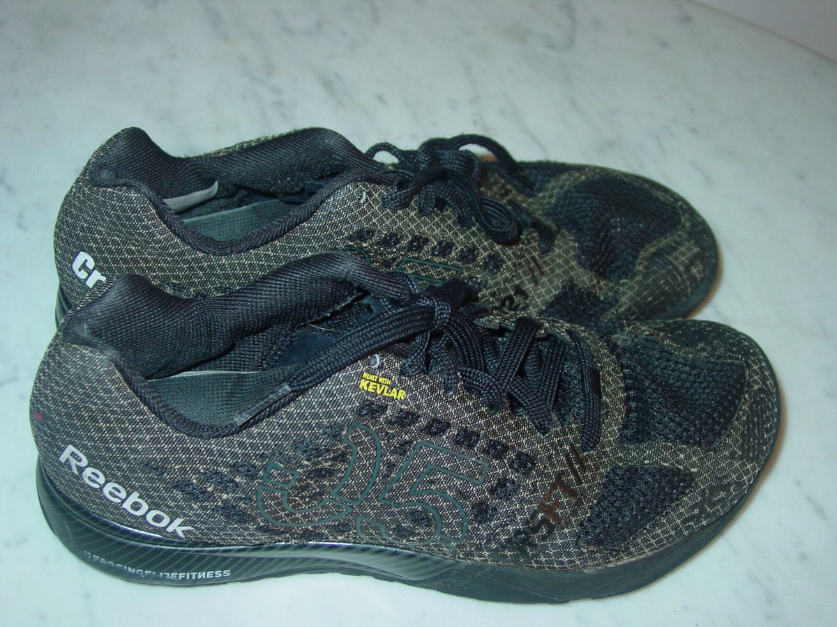 Reebok Crossfit Nano 5.0 V67614 Black/Gravel Kevlar Training Shoes