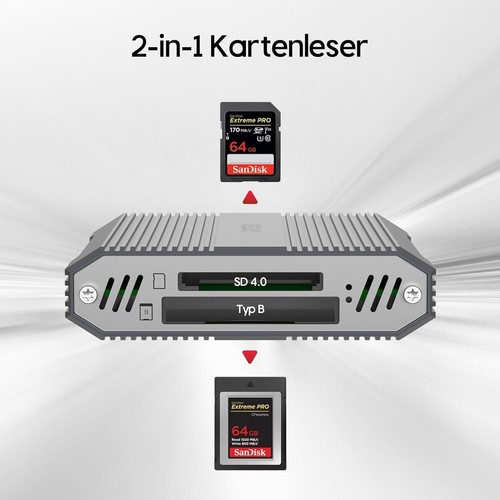 CFexpress Typ B Kartenleser SD4.0 - Bild 2 von 8