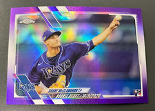 2021 Topps Chrome Update SHANE MCCLANAHAN Rookie Debut Refractor PURPLE  #USC85
