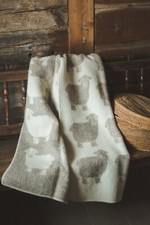Blanket Throw Bed Sofa Fleece Cozy Plaid Soft Warm Wool 130x200 cm Sheep Beige
